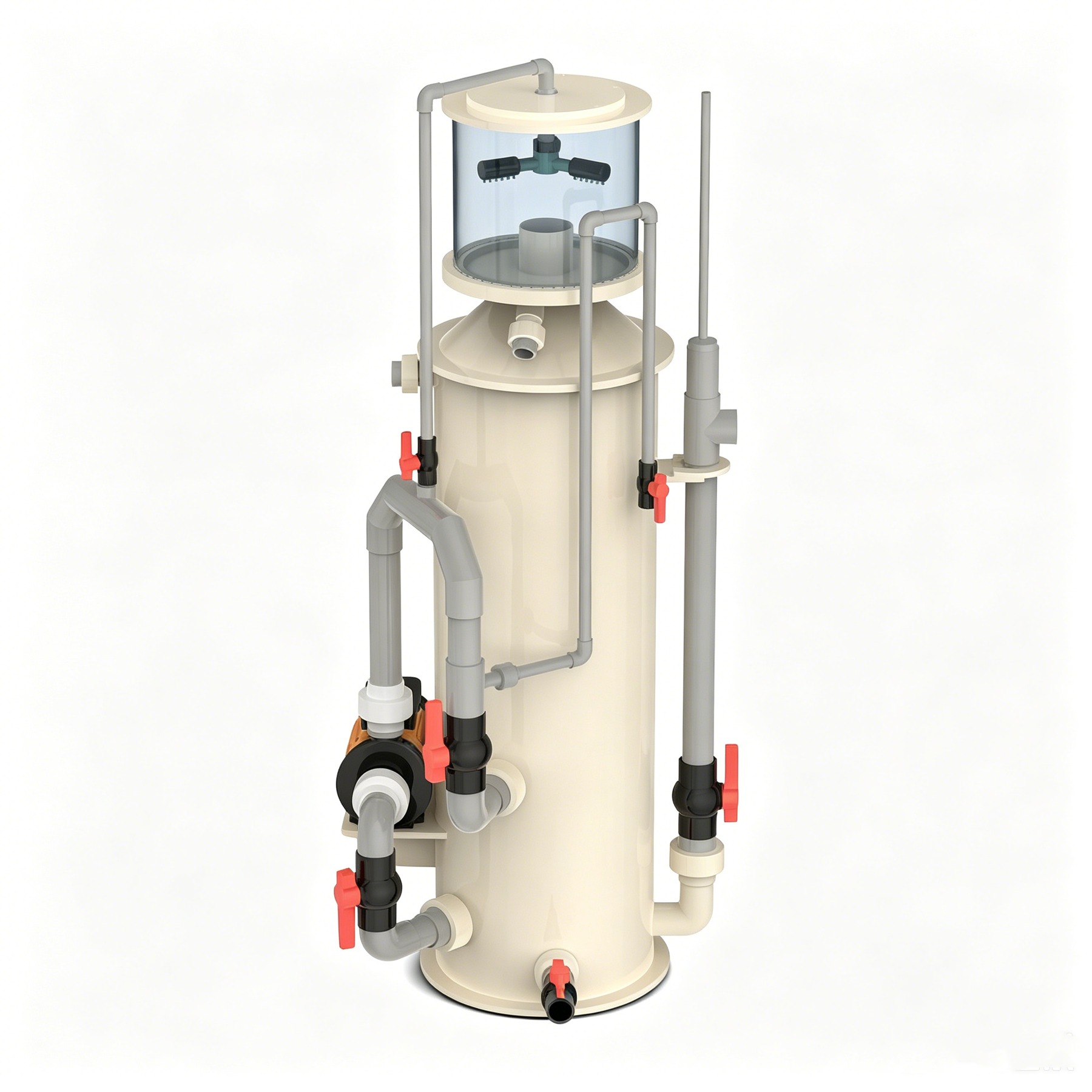 Protein skimmer with collection cup